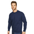 Marineblau - Back - Casual Original Herren Pullover