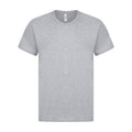 Heidegrau - Front - Casual Classic Herren T-Shirt