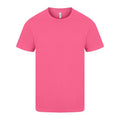 Leuchtend Rosa - Front - Casual Classic Herren T-Shirt