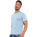 Hellblau - Back - Casual Classic Herren T-Shirt