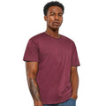 Weinrot - Back - Casual Classic Herren T-Shirt