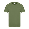 Militärgrün - Front - Casual Classic Herren T-Shirt