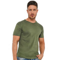 Militärgrün - Back - Casual Classic Herren T-Shirt