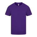 Violett - Front - Casual Classic Herren T-Shirt