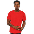 Rot - Back - Casual Classic Herren T-Shirt