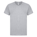 meliert - Front - Casual Classics Herren Premium T-Shirt, ringgesponnen