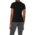 Schwarz - Side - Stedman Damen Classic T-Shirt mit V-Ausschnitt