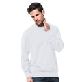 Weiß - Back - Stedman Herren Klassisches Sweatshirt