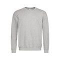 Grau meliert - Front - Stedman Herren Klassisches Sweatshirt