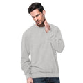 Grau meliert - Back - Stedman Herren Klassisches Sweatshirt