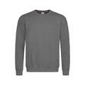 Grau - Front - Stedman Herren Klassisches Sweatshirt