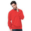 Scharlachrot - Back - Stedman Herren Klassisches Sweatshirt