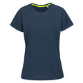 Königsblau - Front - Stedman - T-Shirt für Damen Raglanärmel