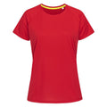 Purpur - Front - Stedman - T-Shirt für Damen Raglanärmel