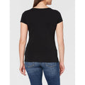 Schwarz - Side - Stedman Damen T-Shirt Claire mit Rundhalsausschnitt