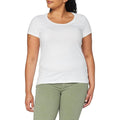 Weiß - Back - Stedman Damen T-Shirt Claire mit Rundhalsausschnitt