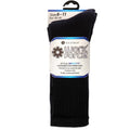 Schwarz - Front - Work Force Herren Socken, mit Baumwollanteil, 2 Paar