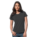 Schwarz - Back - Stedman Damen T-Shirt, Bio-Baumwolle