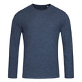 Blau - Front - Stedman - Sweatshirt Rundhalsausschnitt für Herren