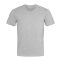 Grau meliert - Front - Stedman Herren T-Shirt Stars