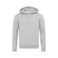 meliert - Front - Stedman - "Sweat" Kapuzenpullover, recyceltes Material für Herren-Damen Unisex