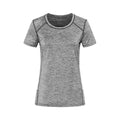 meliert - Front - Stedman - T-Shirt, recyceltes Material für Damen - Sport