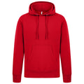 Rot - Front - Casual Classics - Kapuzenpullover für Herren