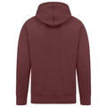 Weinrot - Back - Casual Classics - Kapuzenpullover für Herren