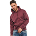 Weinrot - Side - Casual Classics - Kapuzenpullover für Herren