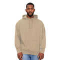 Ecru - Front - Casual Classics - Kapuzenpullover für Herren