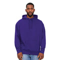 Violett - Front - Casual Classics - Kapuzenpullover für Herren