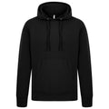 Schwarz - Front - Casual Classics - Kapuzenpullover für Herren