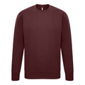 Weinrot - Front - Casual Classics - Sweatshirt für Herren