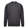 Grau meliert - Front - Casual Classics - Sweatshirt für Herren