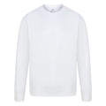 Weiß - Front - Casual Classics - Sweatshirt für Herren