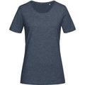 Dunkles Jeansblau - Front - Stedman - "Lux" T-Shirt für Damen