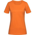 Orange - Front - Stedman - "Lux" T-Shirt für Damen