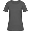 Schiefergrau - Front - Stedman - "Lux" T-Shirt für Damen