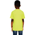 Cyber-Yellow - Back - Casual Classics - "Original Tech" T-Shirt für Kinder