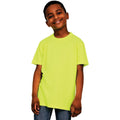 Cyber-Yellow - Front - Casual Classics - "Original Tech" T-Shirt für Kinder