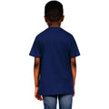 Marineblau - Back - Casual Classics - "Original Tech" T-Shirt für Kinder