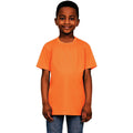 Cyber-Orange - Front - Casual Classics - "Original Tech" T-Shirt für Kinder