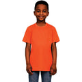 Orange - Front - Casual Classics - "Original Tech" T-Shirt für Kinder