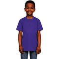 Violett - Front - Casual Classics - "Original Tech" T-Shirt für Kinder