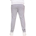 Grau meliert - Back - Casual Classics - "Blended Core" Jogginghosen für Herren-Damen Unisex