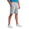 Grau meliert - Side - Fruit of the Loom - "Iconic 195" Jersey-Shorts für Herren-Damen Unisex