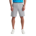 Grau meliert - Front - Fruit of the Loom - "Iconic 195" Jersey-Shorts für Herren-Damen Unisex