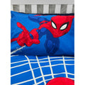 Blau-Rot-Weiß - Close up - The Ultimate Spider-Man - Bettwäsche-Set "Crime Fighter"