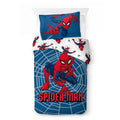 Blau-Rot-Weiß - Front - The Ultimate Spider-Man - Bettwäsche-Set "Crime Fighter"