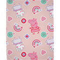 Pink-Weiß - Front - Peppa Pig - Decke, Fleece, Ikone
